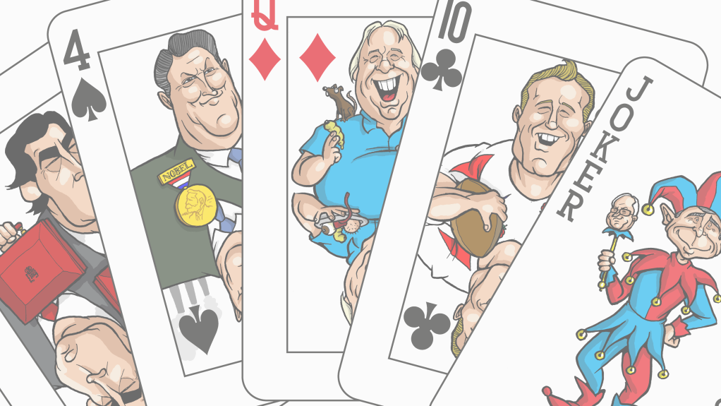 Card-i-cature a week… Week 48 – David Abrahams (the King Of Clubs)