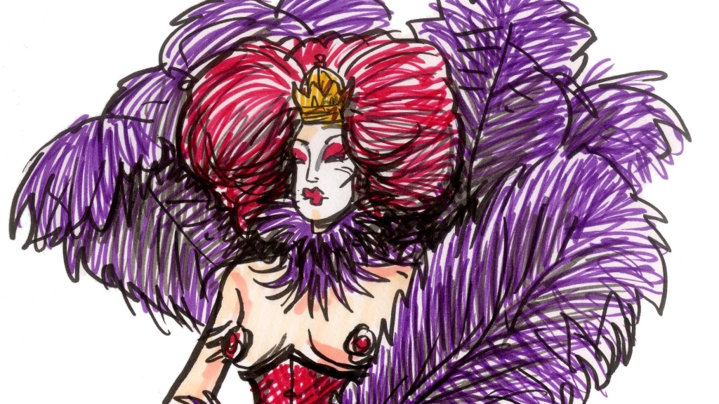 Baroque to the Future… Dr Sketchy’s Goes Rococo
