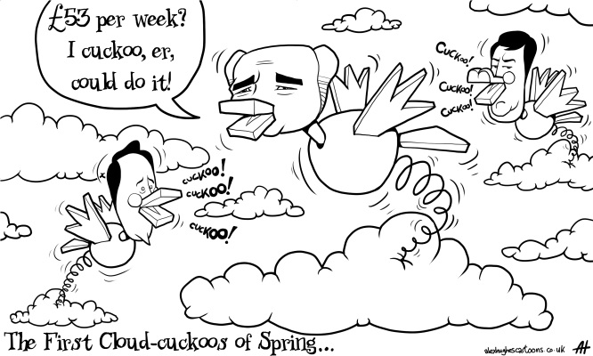 The First Cloud Cuckoos Of Spring…
